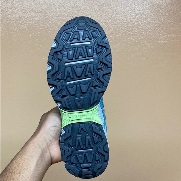 ASICS Gel Venture 7 “Gray Blue Volt” Trail Running Sneakers - Picture 14 of 17